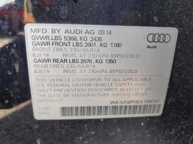 VIN WA1LFAFP4EA108090 2014 AUDI Q5 no.13