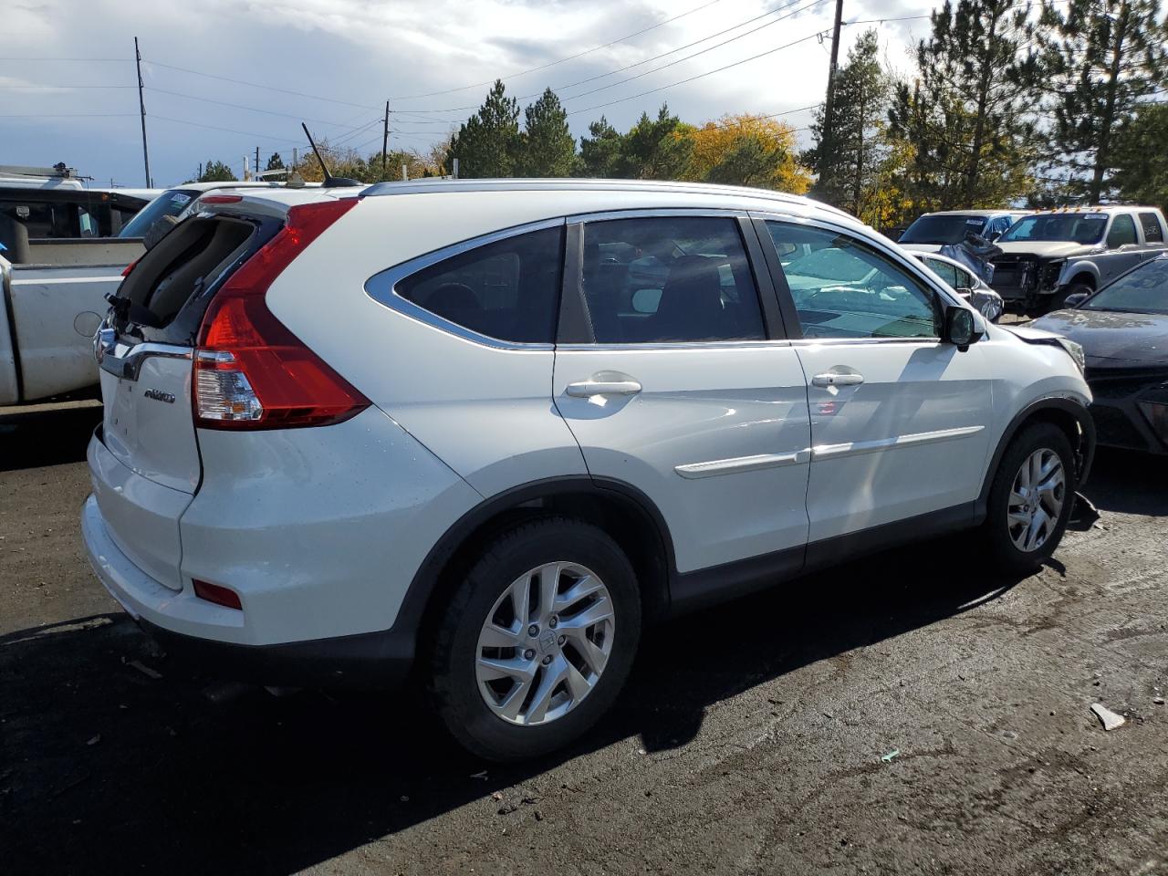 Lot #3016321384 2015 HONDA CR-V EXL