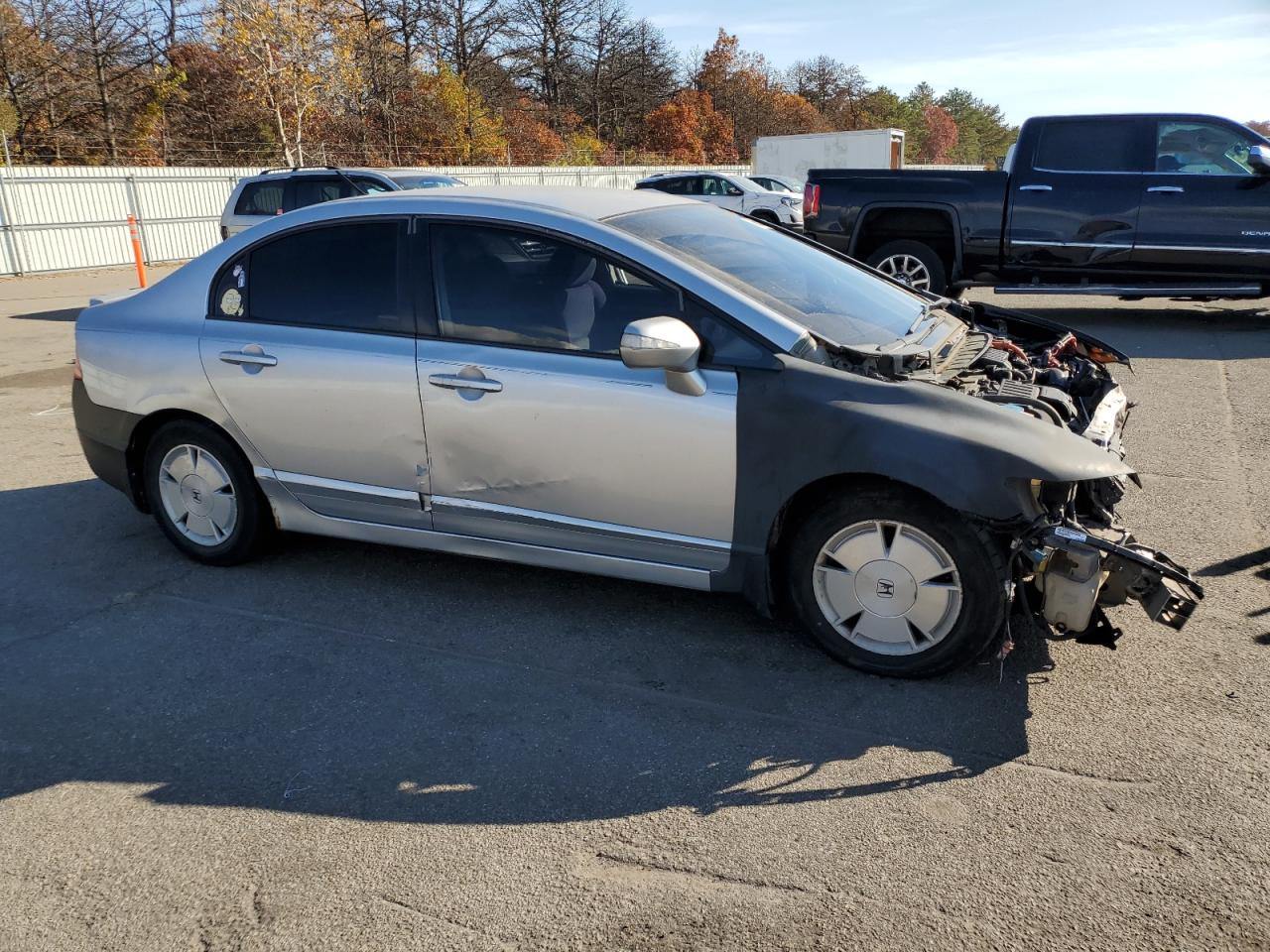 Lot #3030638096 2008 HONDA CIVIC HYBR