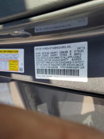 2019 HONDA ACCORD SPO - 1HGCV1F35KA082098