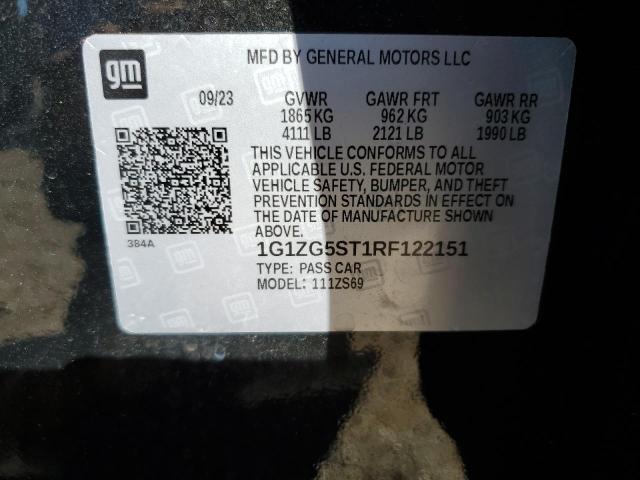 2024 CHEVROLET MALIBU RS - 1G1ZG5ST1RF122151