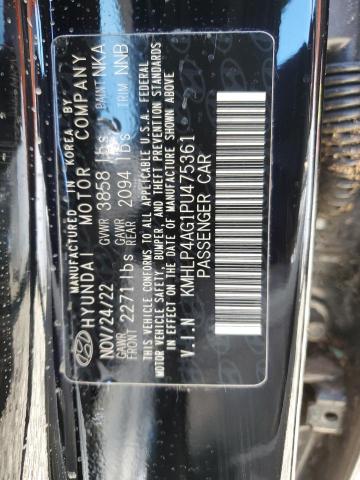 2023 HYUNDAI ELANTRA LI - KMHLP4AG1PU475361
