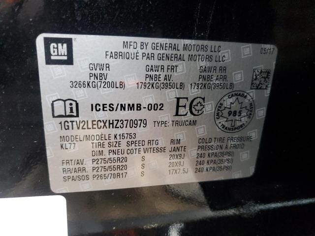 2017 GMC SIERRA K15 - 1GTV2LECXHZ370979
