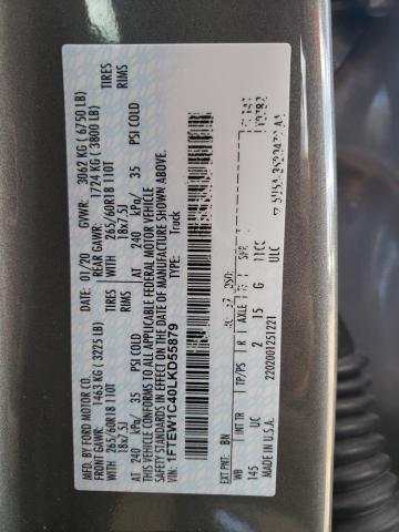 2020 FORD F150 SUPER - 1FTEW1C40LKD55879