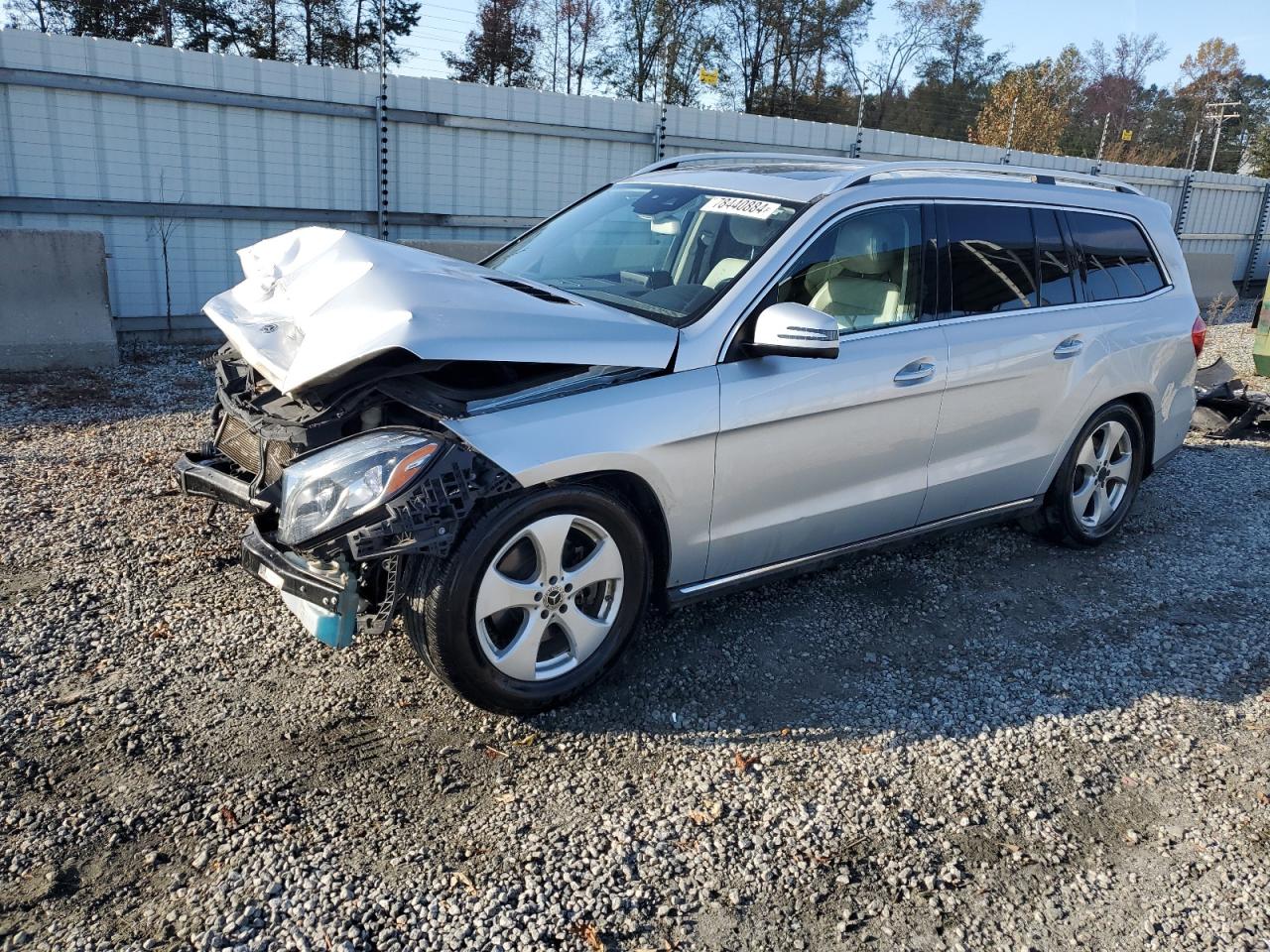 Lot #3020919688 2017 MERCEDES-BENZ GLS 450 4M