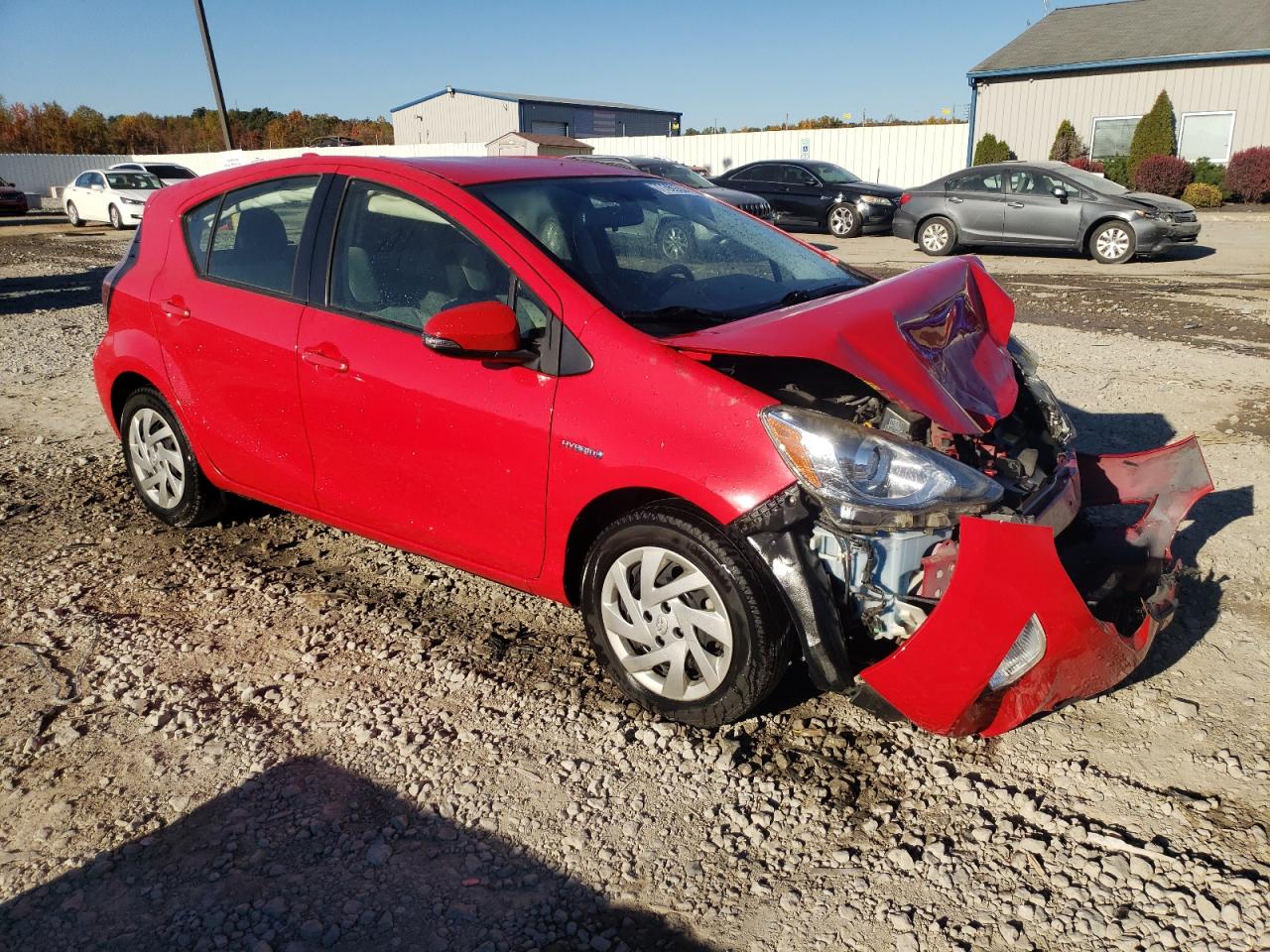 Lot #3024687574 2015 TOYOTA PRIUS C