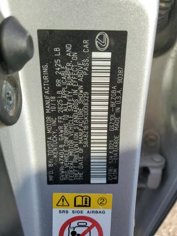 2019 LEXUS ES 350 - 58ABZ1B15KU008329