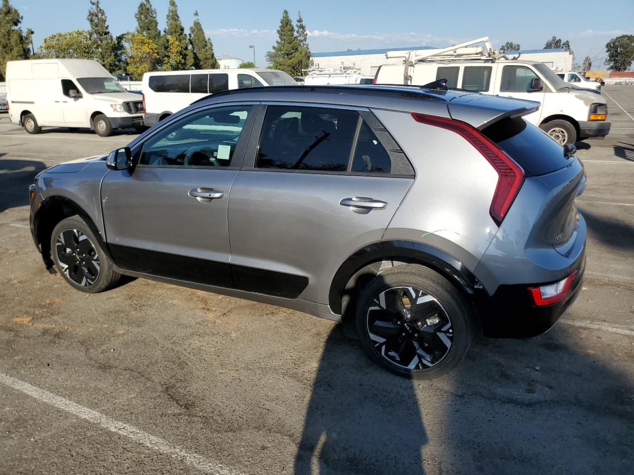 KIA NIRO WIND 2024 gray  electric KNDCR3L19R5122381 photo #3