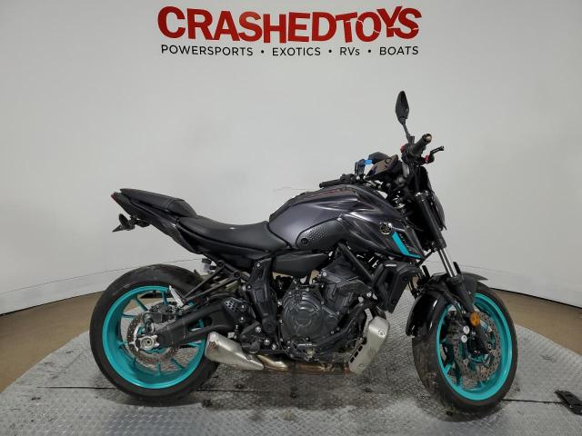 YAMAHA MT07 2024 black  gas JYARM32E7RA009366 photo #1