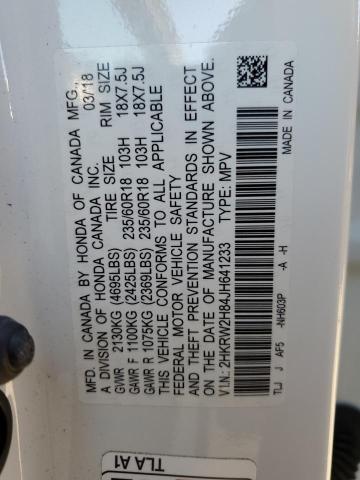 2018 HONDA CR-V EXL - 2HKRW2H84JH641233