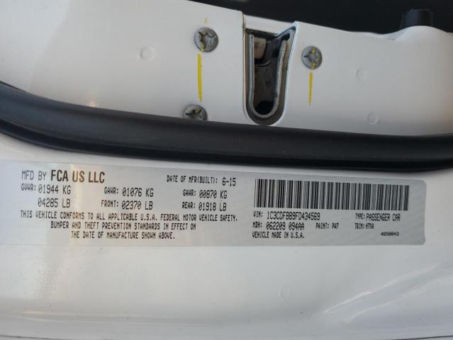 2015 DODGE DART SXT - 1C3CDFBB9FD434569
