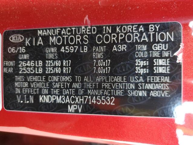 2017 KIA SPORTAGE L - KNDPM3ACXH7145532