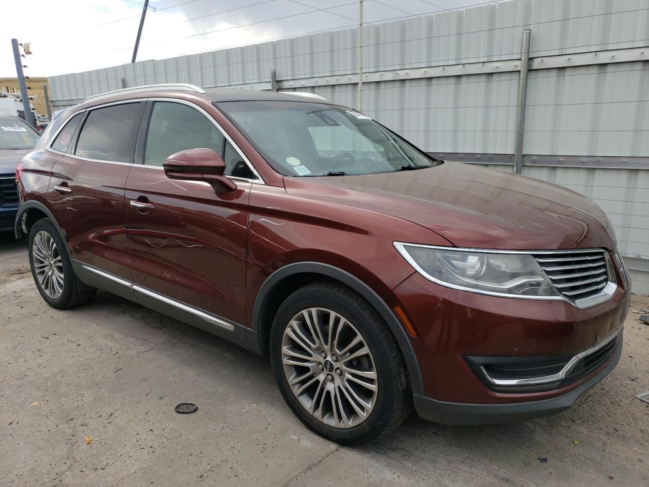 Lot #2938411637 2016 LINCOLN MKX RESERV