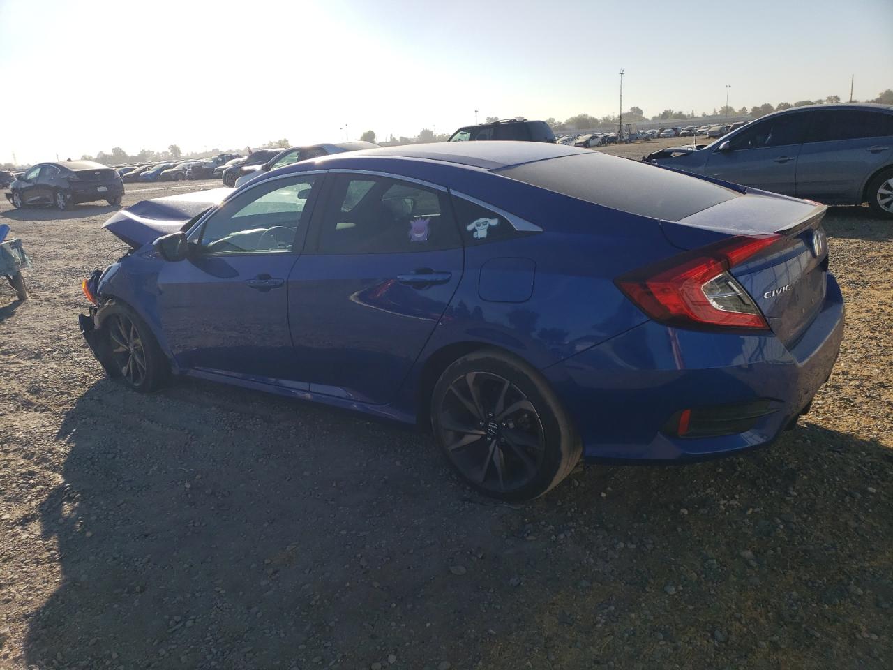 Lot #2986883763 2020 HONDA CIVIC SPOR