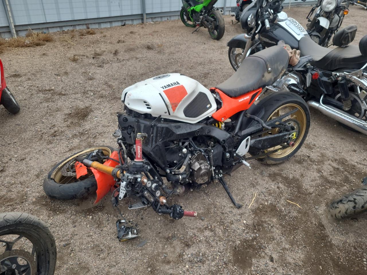  Salvage Yamaha Mtm890