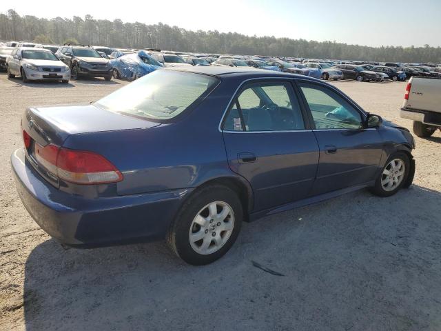 HONDA ACCORD EX 2002 blue sedan 4d gas 1HGCG56672A073110 photo #4