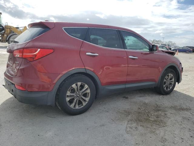 HYUNDAI SANTA FE S 2016 red  gas 5XYZT3LB6GG366286 photo #4