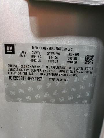 2017 CHEVROLET MALIBU LS - 1G1ZB5ST3HF281797