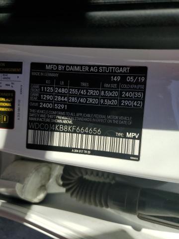 2019 MERCEDES-BENZ GLC COUPE - WDC0J4KB8KF664656