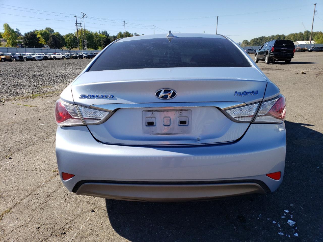 Lot #2962660202 2013 HYUNDAI SONATA HYB