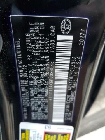2023 TOYOTA CAMRY SE N - 4T1T11AK6PU086946