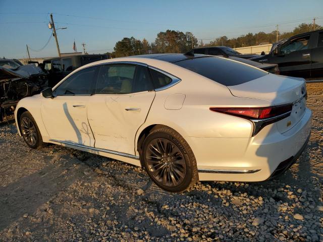 LEXUS LS 500 2018 white  gas JTHC5LFF9J5000318 photo #3