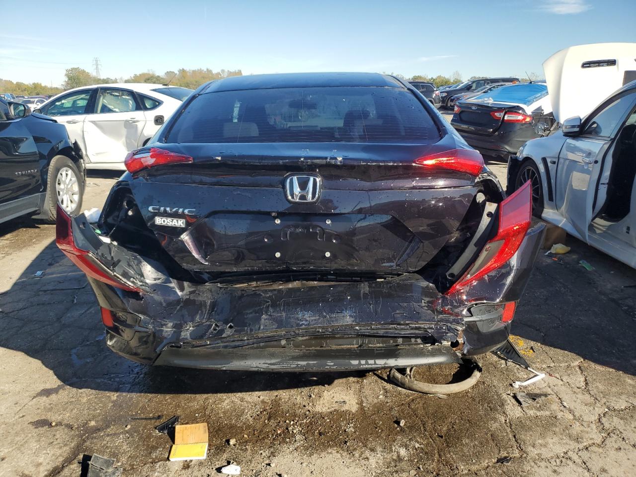 Lot #2994148421 2018 HONDA CIVIC LX