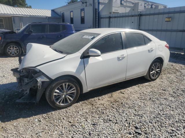 TOYOTA COROLLA L 2014 white sedan 4d gas 5YFBURHE9EP084043 photo #1