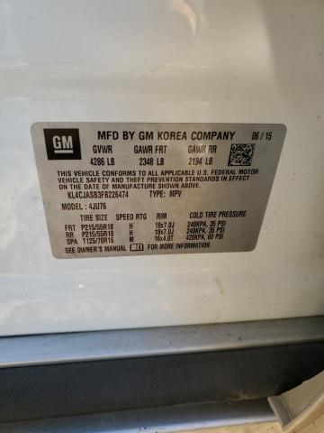 2015 BUICK ENCORE - KL4CJASB3FB226474