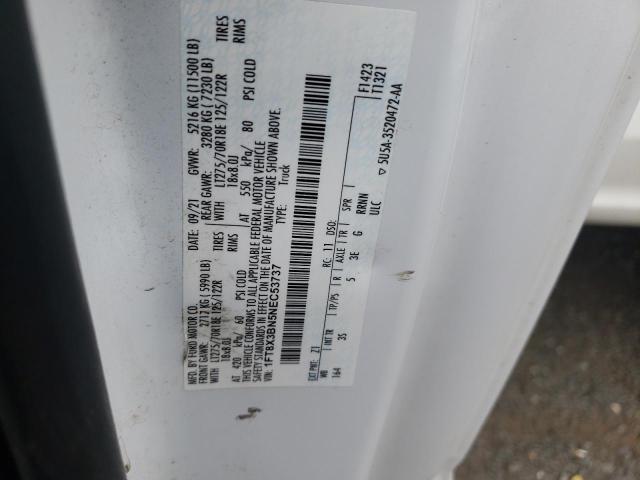 2022 FORD F350 1FT8X3BN5NEC53737