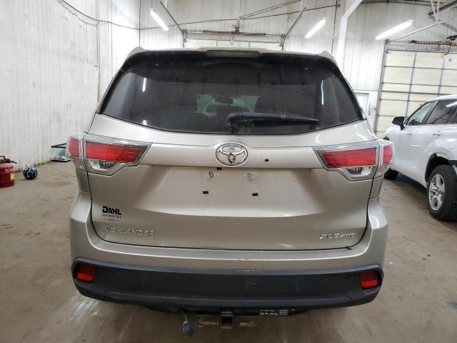 VIN 5TDJKRFH4ES031658 2014 Toyota Highlander, Xle no.6