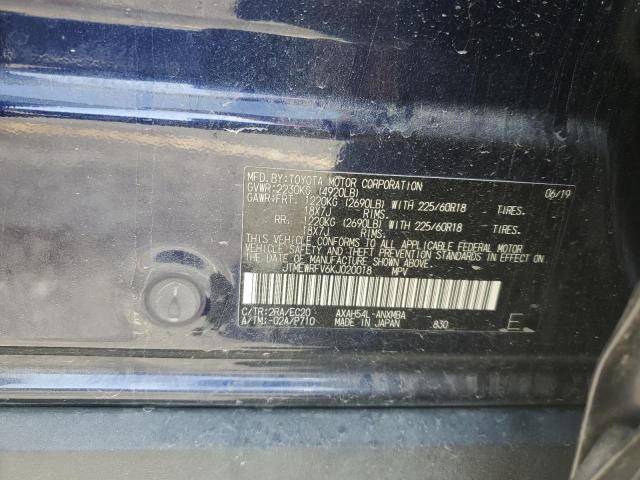 2019 TOYOTA RAV4 XSE - JTMEWRFV6KJ020018