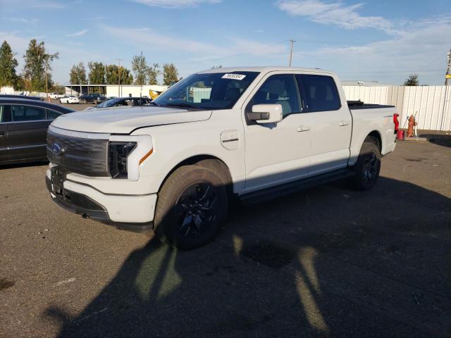 FORD F150 LIGHT 2023 white  electric 1FTVW1EV5PWG53400 photo #1