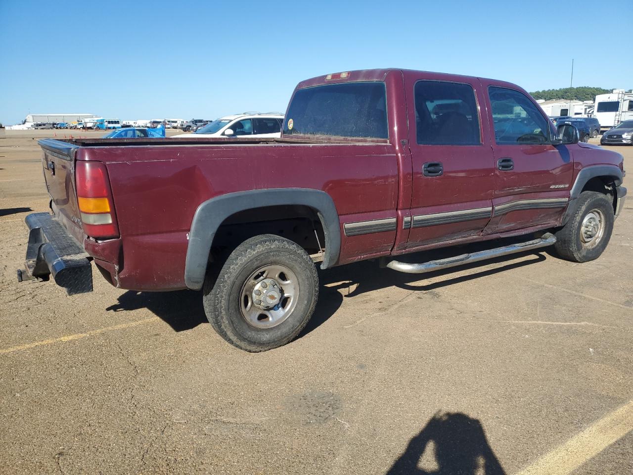 CHEVROLET SILVERADO 2001 maroon  gas 1GCGC13U31F206888 photo #4