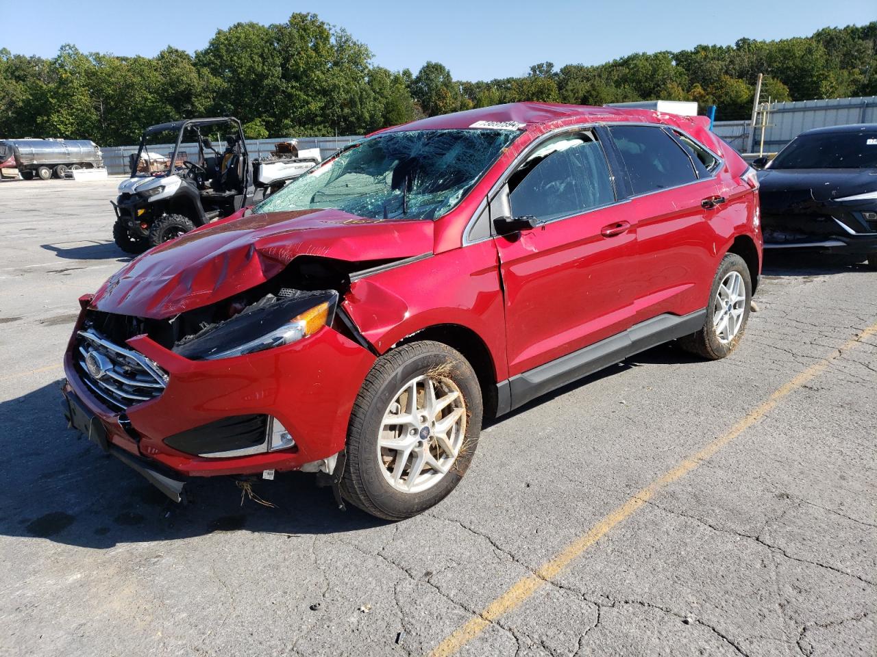 Lot #2947576806 2022 FORD EDGE SEL