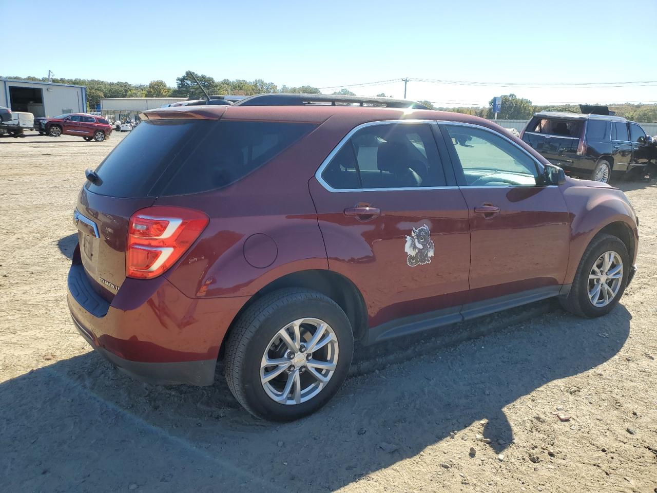 CHEVROLET EQUINOX LT 2016 maroon  gas 2GNALCEK9G1184688 photo #4