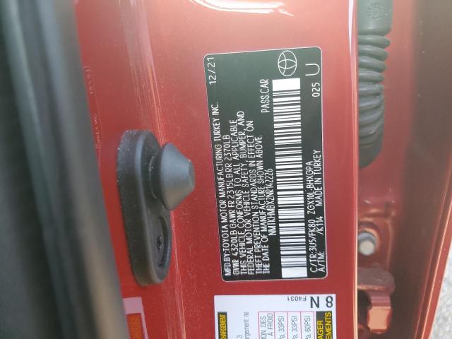 2022 TOYOTA C-HR XLE - NMTKHMBX2NR142226