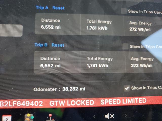2020 TESLA MODEL 3 - 5YJ3E1EB2LF649402