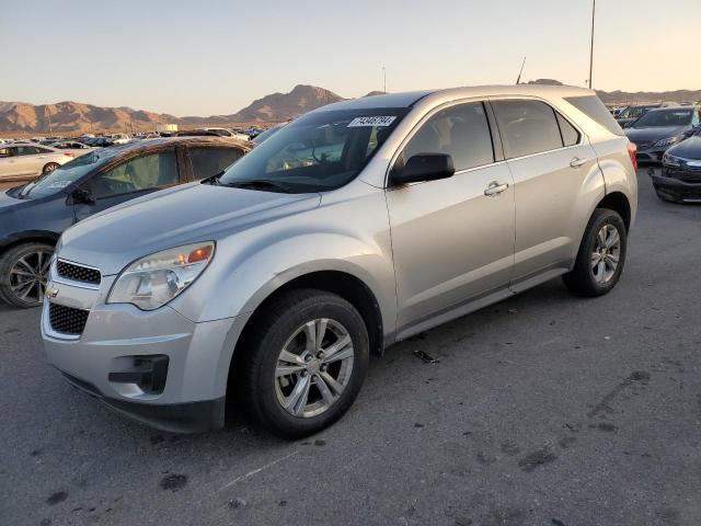 CHEVROLET EQUINOX LS 2011 silver 4dr spor gas 2GNALBEC9B1304677 photo #1