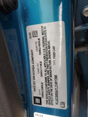 2020 CHEVROLET SPARK LS - KL8CB6SA7LC461398