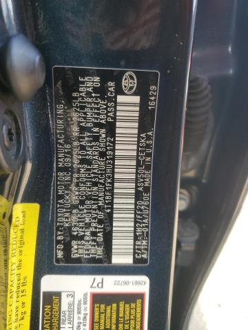 2017 TOYOTA CAMRY LE - 4T1BF1FK3HU319172