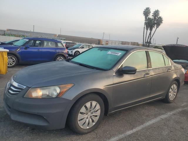 HONDA ACCORD LX 2012 gray  gas 1HGCP2F34CA157195 photo #1