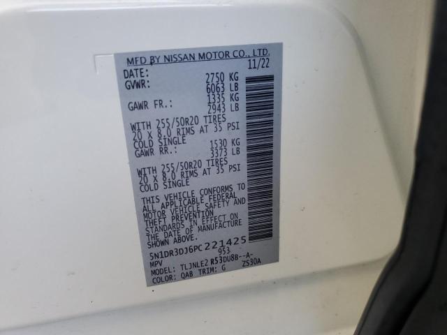 2023 NISSAN PATHFINDER - 5N1DR3DJ6PC221425