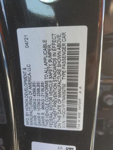 2021 HONDA ACCORD LX - 1HGCV1F17MA062792