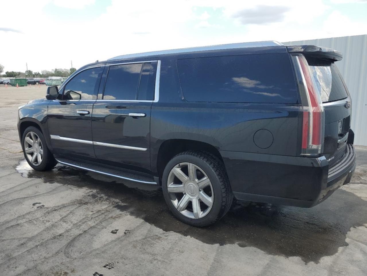 CADILLAC ESCALADE E 2017 black  gas 1GYS3HKJXHR265921 photo #3