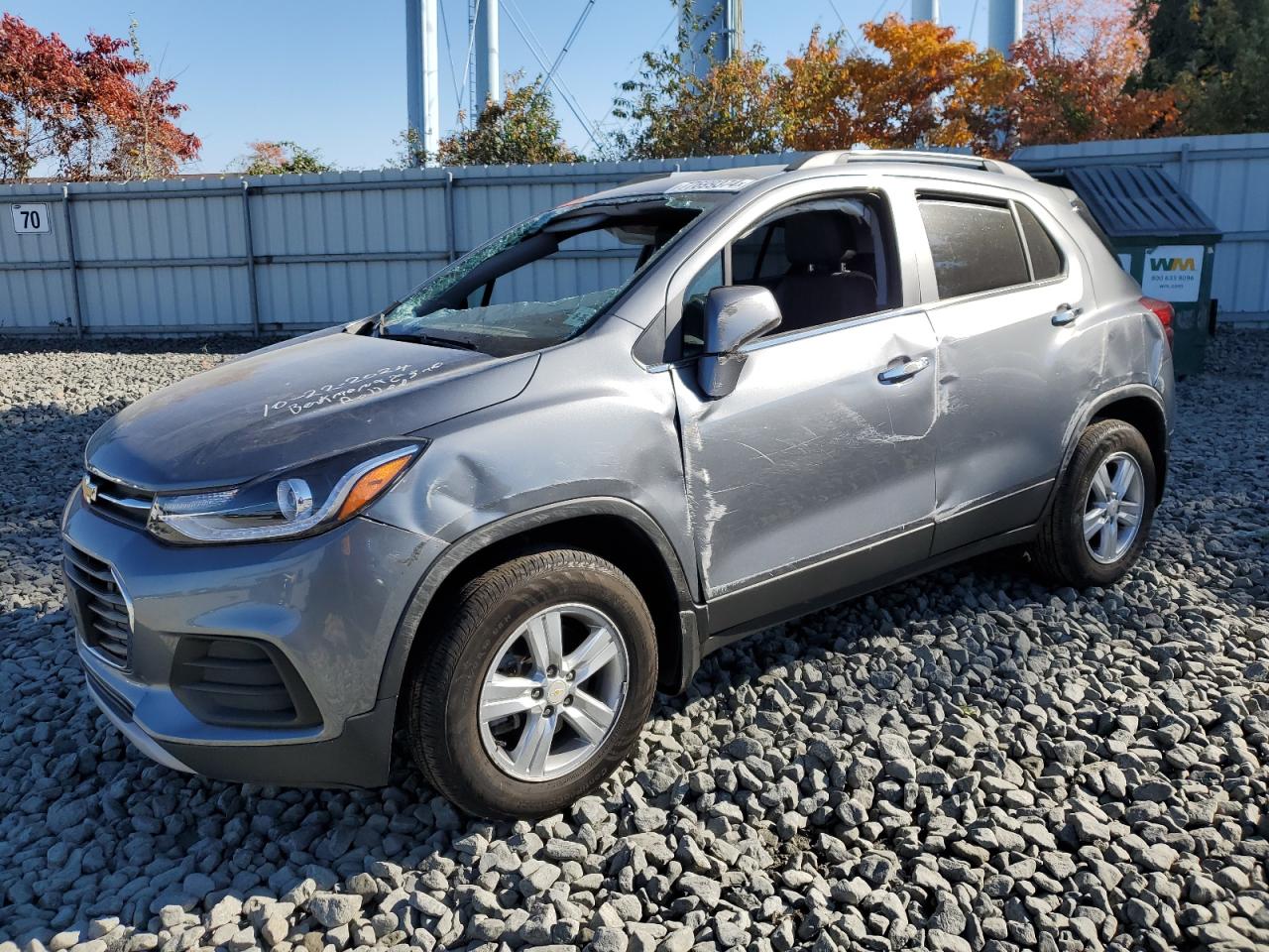 Lot #2955336506 2020 CHEVROLET TRAX 1LT