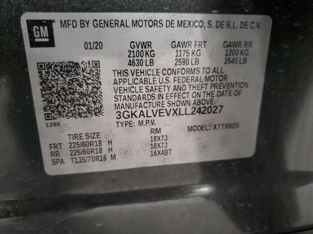 2020 GMC TERRAIN SL - 3GKALVEVXLL242027