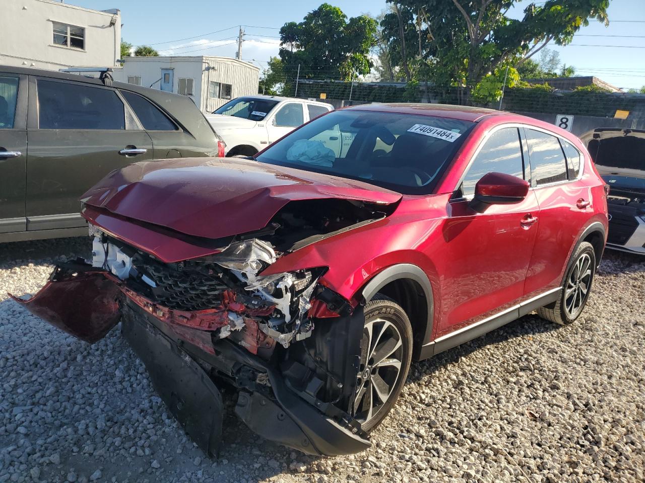 Lot #2989157645 2023 MAZDA CX-5 PREMI