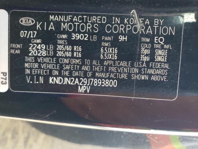 VIN KNDJN2A29J7893800 2018 KIA Soul no.13