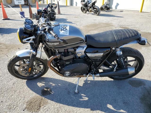 TRIUMPH MOTORCYCLE SPEED TWIN 2019 gray  gas SMTD54HF9KT944451 photo #4